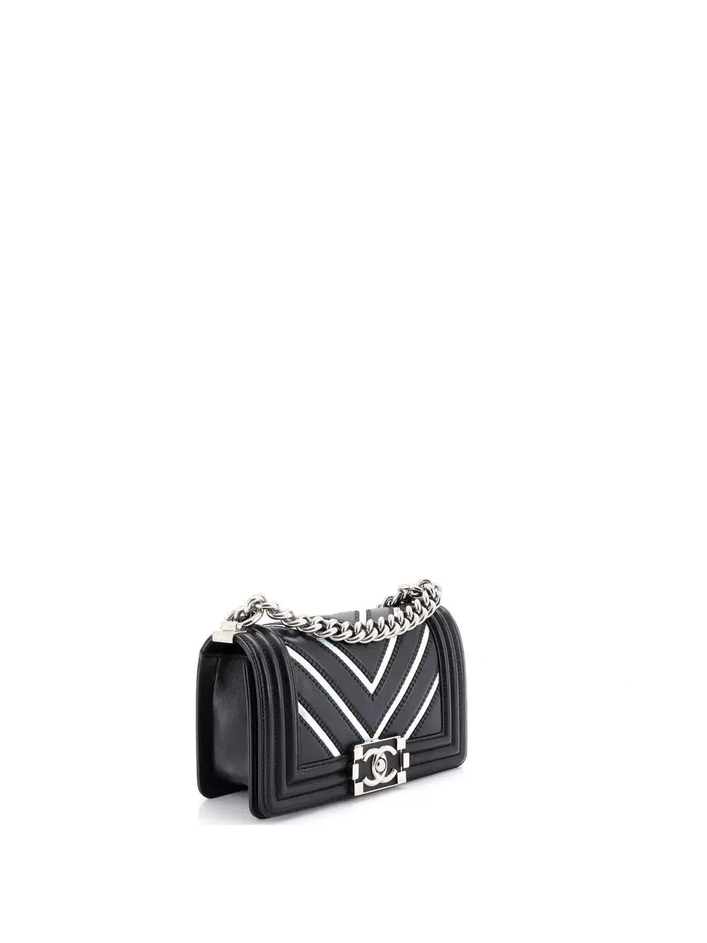 Chanel Boy Flap Bag Chevron Lambskin #259704C38B